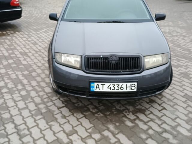 Серый Шкода Фабия, объемом двигателя 1.9 л и пробегом 350 тыс. км за 3150 $, фото 1 на Automoto.ua