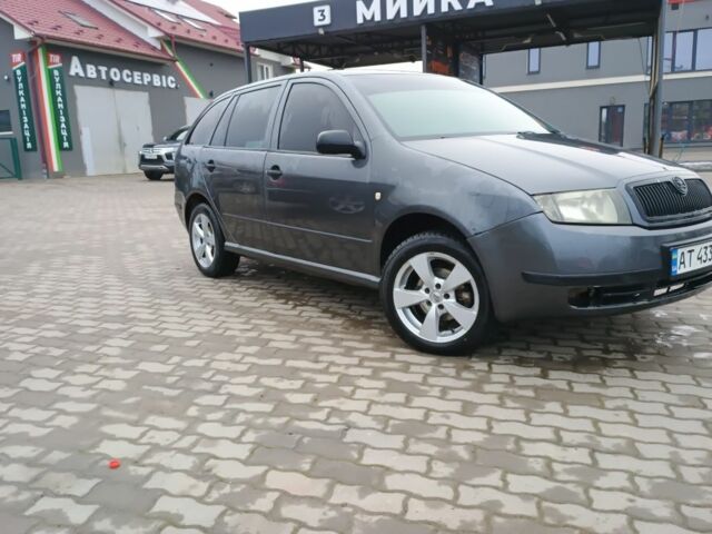 Серый Шкода Фабия, объемом двигателя 1.9 л и пробегом 350 тыс. км за 3150 $, фото 2 на Automoto.ua