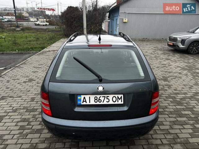 Серый Шкода Фабия, объемом двигателя 1.4 л и пробегом 322 тыс. км за 3700 $, фото 7 на Automoto.ua