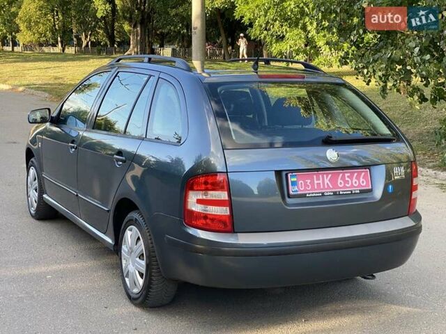 Сірий Шкода Фабія, об'ємом двигуна 1.4 л та пробігом 197 тис. км за 5400 $, фото 7 на Automoto.ua