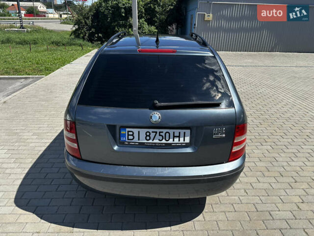 Серый Шкода Фабия, объемом двигателя 1.4 л и пробегом 272 тыс. км за 4500 $, фото 8 на Automoto.ua