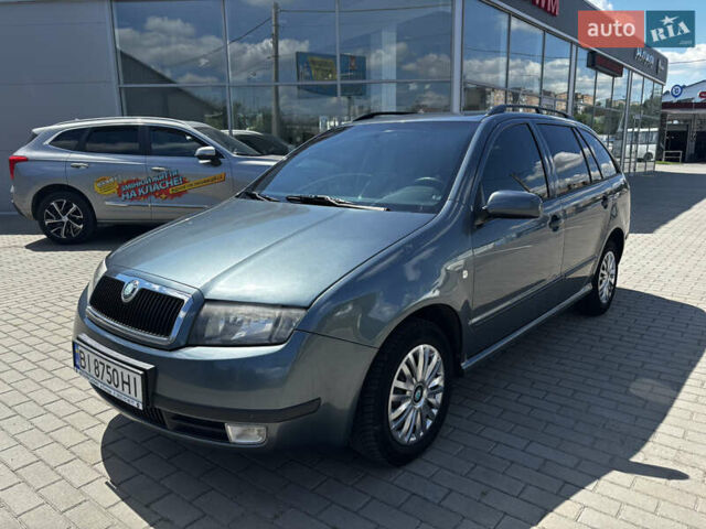 Серый Шкода Фабия, объемом двигателя 1.4 л и пробегом 272 тыс. км за 4500 $, фото 1 на Automoto.ua