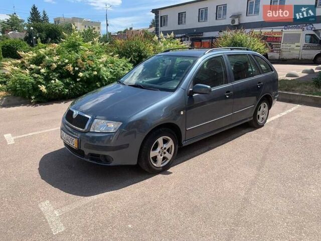 Серый Шкода Фабия, объемом двигателя 1.39 л и пробегом 191 тыс. км за 4550 $, фото 17 на Automoto.ua