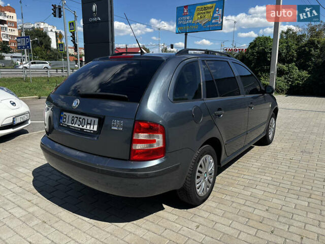 Серый Шкода Фабия, объемом двигателя 1.4 л и пробегом 272 тыс. км за 4500 $, фото 10 на Automoto.ua