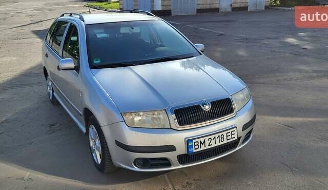 Сірий Шкода Фабія, об'ємом двигуна 1.4 л та пробігом 204 тис. км за 4650 $, фото 9 на Automoto.ua