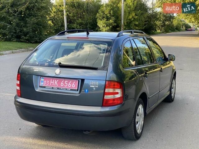 Сірий Шкода Фабія, об'ємом двигуна 1.4 л та пробігом 197 тис. км за 5400 $, фото 8 на Automoto.ua