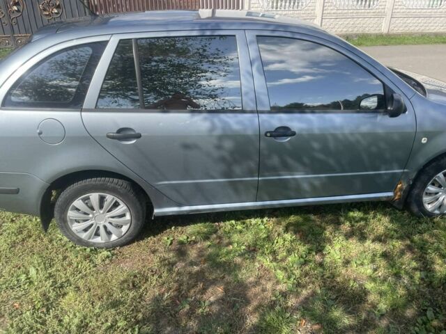 Серый Шкода Фабия, объемом двигателя 1.2 л и пробегом 171 тыс. км за 3500 $, фото 3 на Automoto.ua