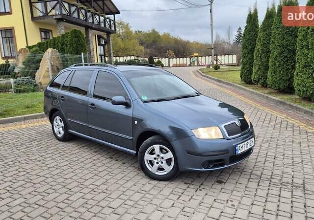 Серый Шкода Фабия, объемом двигателя 1.39 л и пробегом 299 тыс. км за 2999 $, фото 4 на Automoto.ua