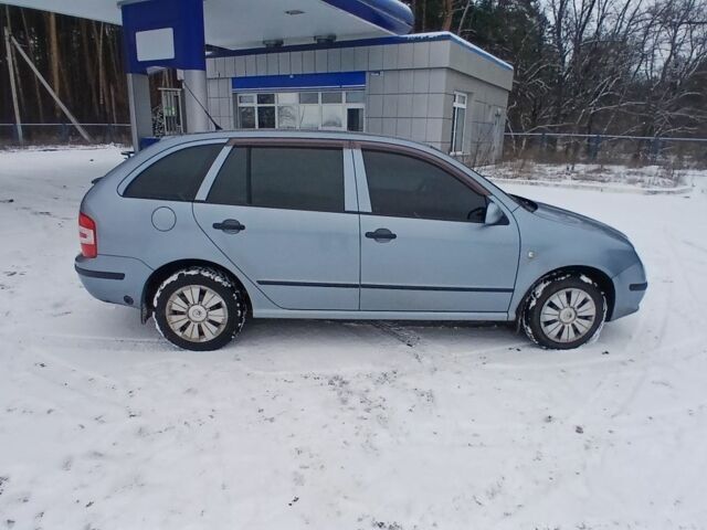 Серый Шкода Фабия, объемом двигателя 1.4 л и пробегом 161 тыс. км за 4950 $, фото 1 на Automoto.ua