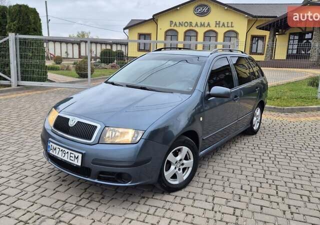 Серый Шкода Фабия, объемом двигателя 1.39 л и пробегом 299 тыс. км за 2999 $, фото 15 на Automoto.ua