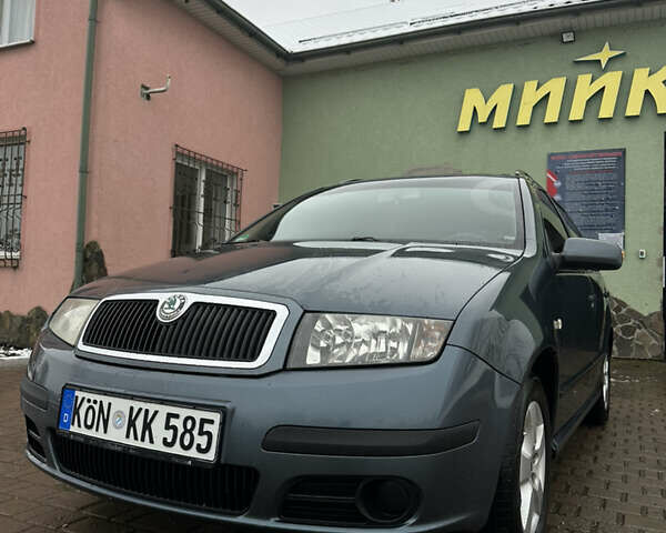 Сірий Шкода Фабія, об'ємом двигуна 1.4 л та пробігом 147 тис. км за 3870 $, фото 2 на Automoto.ua