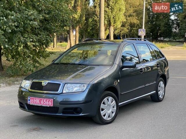 Сірий Шкода Фабія, об'ємом двигуна 1.4 л та пробігом 197 тис. км за 5400 $, фото 5 на Automoto.ua