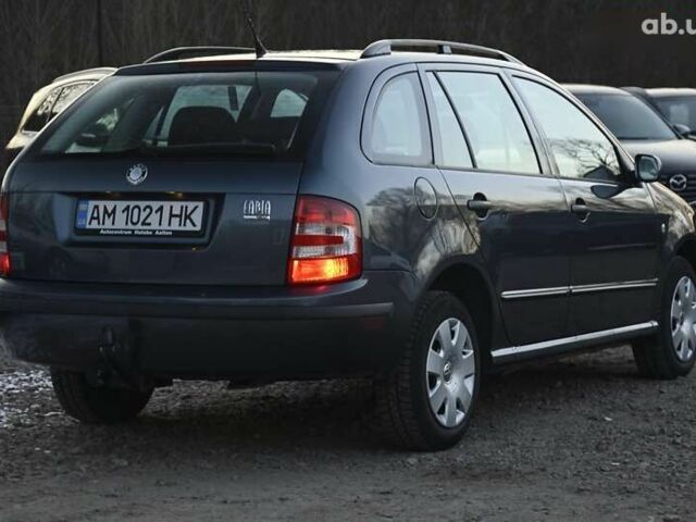 Шкода Фабия 2005 в Бердичеве на Automoto.ua Серый Шкода Фабия, объемом двигателя 1.4 л и пробегом 273 тыс. км за 4400 $, фото 9 на Automoto.ua