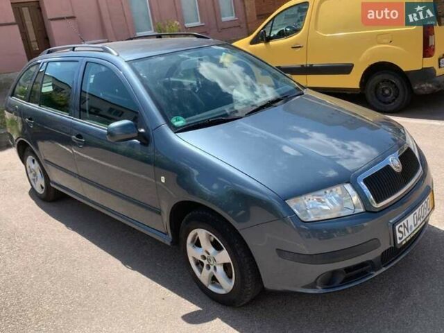 Серый Шкода Фабия, объемом двигателя 1.39 л и пробегом 191 тыс. км за 4550 $, фото 2 на Automoto.ua