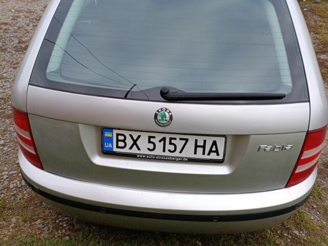 Сірий Шкода Фабія, об'ємом двигуна 1.4 л та пробігом 220 тис. км за 5000 $, фото 3 на Automoto.ua