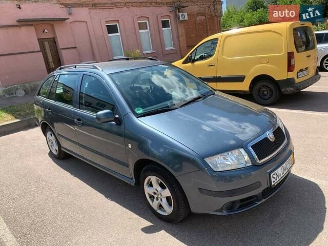 Серый Шкода Фабия, объемом двигателя 1.39 л и пробегом 191 тыс. км за 4550 $, фото 14 на Automoto.ua