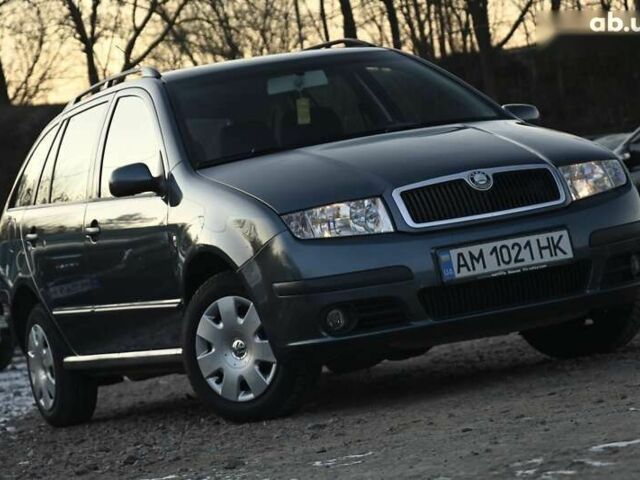 Шкода Фабия 2005 в Бердичеве на Automoto.ua Серый Шкода Фабия, объемом двигателя 1.4 л и пробегом 273 тыс. км за 4400 $, фото 1 на Automoto.ua