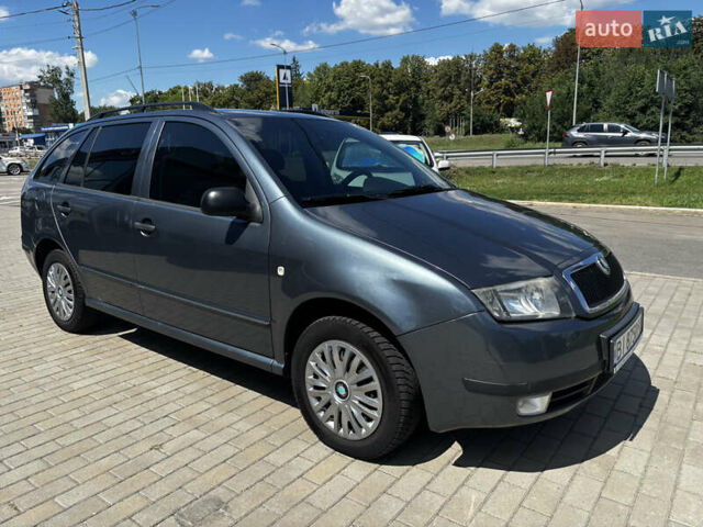 Серый Шкода Фабия, объемом двигателя 1.4 л и пробегом 272 тыс. км за 4500 $, фото 14 на Automoto.ua