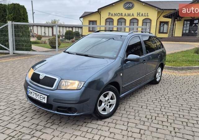 Серый Шкода Фабия, объемом двигателя 1.39 л и пробегом 299 тыс. км за 2999 $, фото 14 на Automoto.ua