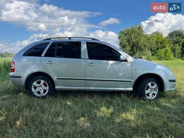 Серый Шкода Фабия, объемом двигателя 1.4 л и пробегом 210 тыс. км за 5200 $, фото 1 на Automoto.ua
