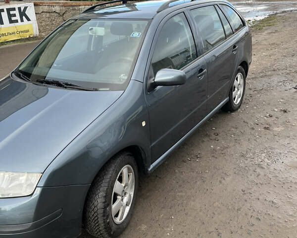 Сірий Шкода Фабія, об'ємом двигуна 1.4 л та пробігом 160 тис. км за 4550 $, фото 19 на Automoto.ua