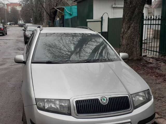 Серый Шкода Фабия, объемом двигателя 1.4 л и пробегом 188 тыс. км за 4199 $, фото 3 на Automoto.ua