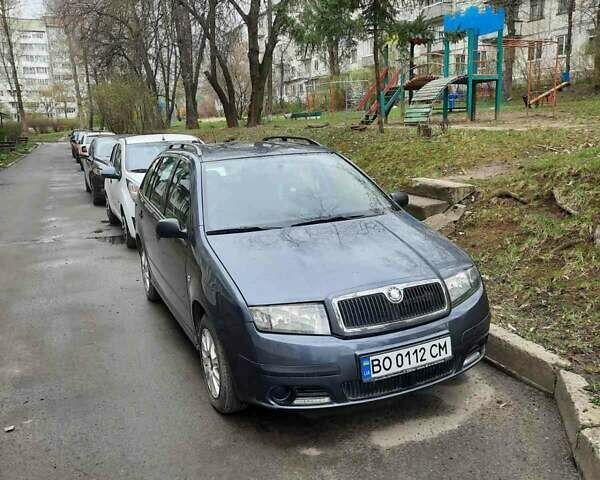 Серый Шкода Фабия, объемом двигателя 1.39 л и пробегом 218 тыс. км за 4250 $, фото 6 на Automoto.ua