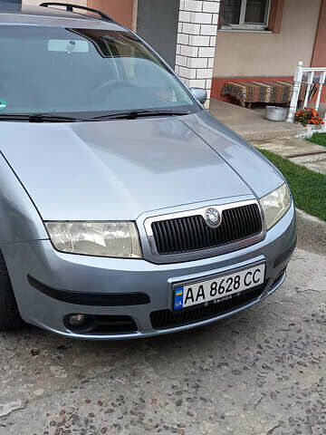 Серый Шкода Фабия, объемом двигателя 1.39 л и пробегом 157 тыс. км за 4900 $, фото 9 на Automoto.ua