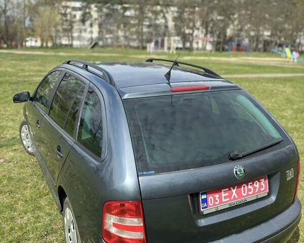 Сірий Шкода Фабія, об'ємом двигуна 1.4 л та пробігом 193 тис. км за 4800 $, фото 1 на Automoto.ua