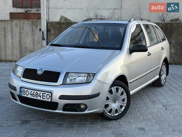 Серый Шкода Фабия, объемом двигателя 1.39 л и пробегом 165 тыс. км за 3950 $, фото 3 на Automoto.ua