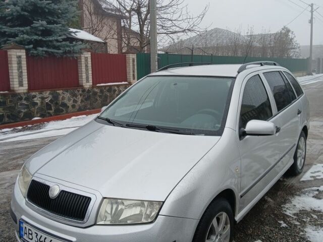 Серый Шкода Фабия, объемом двигателя 1.4 л и пробегом 246 тыс. км за 4200 $, фото 1 на Automoto.ua