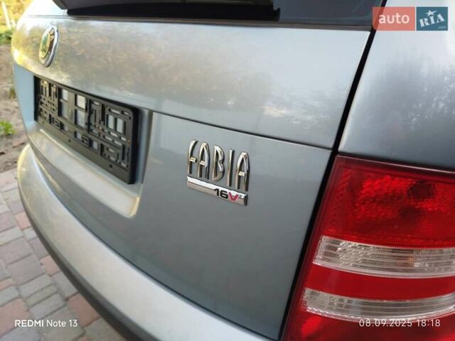 Сірий Шкода Фабія, об'ємом двигуна 1.4 л та пробігом 188 тис. км за 4999 $, фото 25 на Automoto.ua