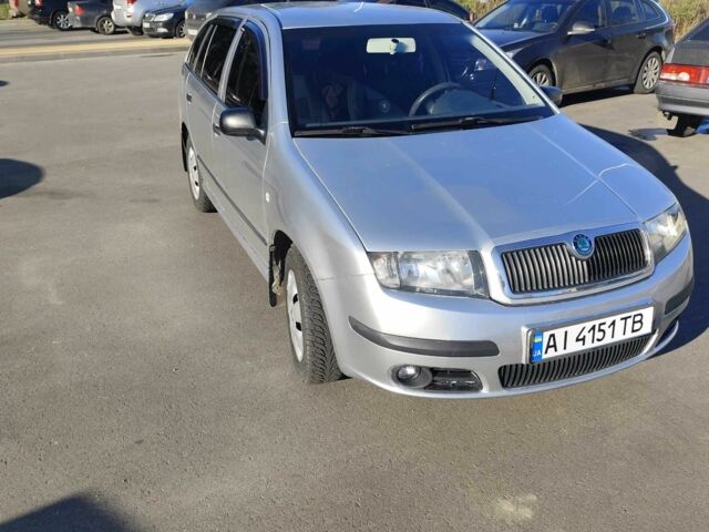 Сірий Шкода Фабія, об'ємом двигуна 1.4 л та пробігом 202 тис. км за 3600 $, фото 2 на Automoto.ua