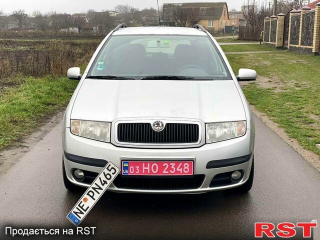 Серый Шкода Фабия, объемом двигателя 1.4 л и пробегом 226 тыс. км за 4550 $, фото 1 на Automoto.ua