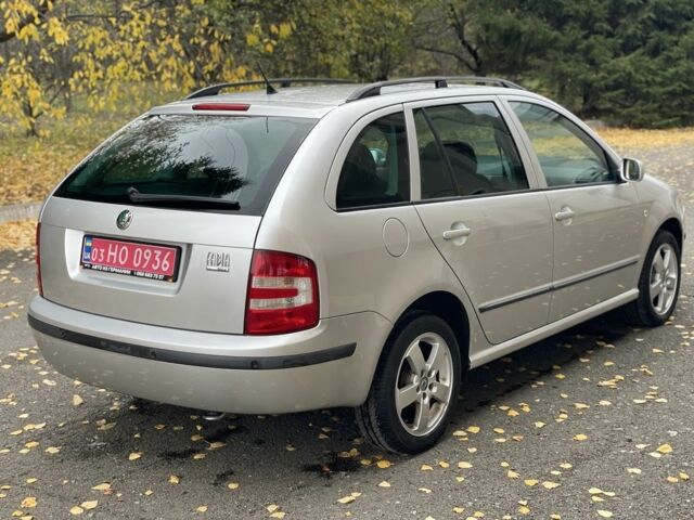 Серый Шкода Фабия, объемом двигателя 1.4 л и пробегом 231 тыс. км за 4500 $, фото 5 на Automoto.ua