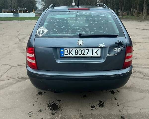 Серый Шкода Фабия, объемом двигателя 1.2 л и пробегом 193 тыс. км за 3200 $, фото 9 на Automoto.ua