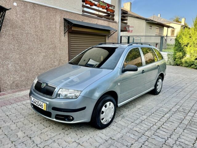 Серый Шкода Фабия, объемом двигателя 1.4 л и пробегом 167 тыс. км за 4299 $, фото 8 на Automoto.ua