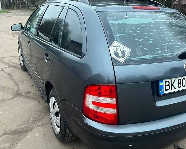 Серый Шкода Фабия, объемом двигателя 1.2 л и пробегом 193 тыс. км за 3200 $, фото 17 на Automoto.ua