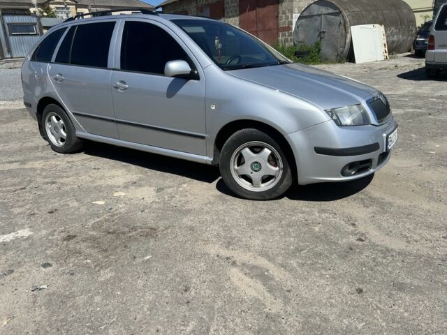 Серый Шкода Фабия, объемом двигателя 1.4 л и пробегом 268 тыс. км за 4850 $, фото 5 на Automoto.ua