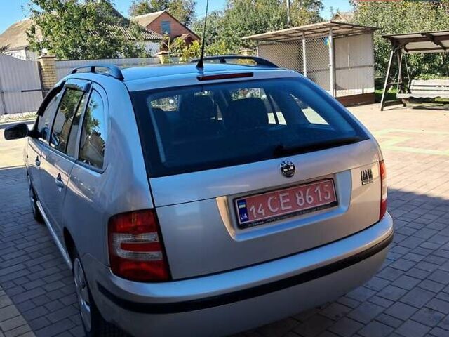 Серый Шкода Фабия, объемом двигателя 1.4 л и пробегом 174 тыс. км за 5000 $, фото 3 на Automoto.ua