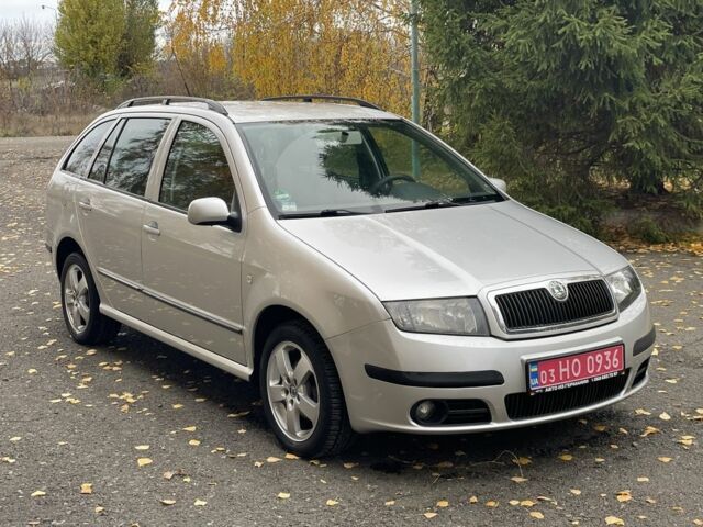 Серый Шкода Фабия, объемом двигателя 1.4 л и пробегом 231 тыс. км за 4500 $, фото 1 на Automoto.ua