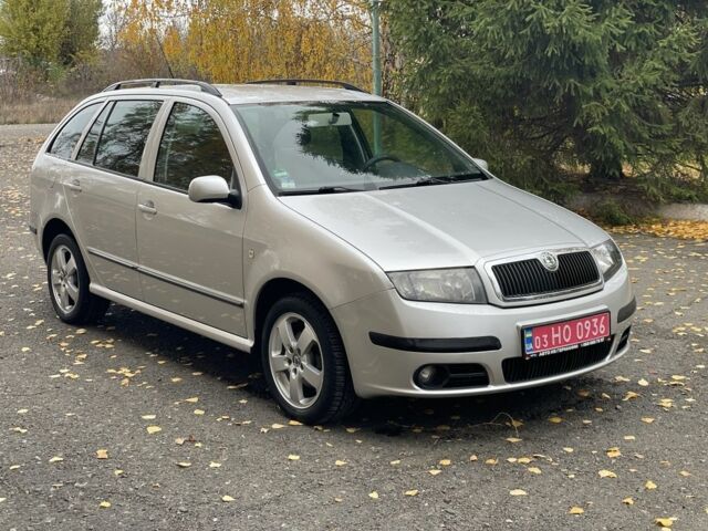 Серый Шкода Фабия, объемом двигателя 1.4 л и пробегом 231 тыс. км за 4500 $, фото 7 на Automoto.ua