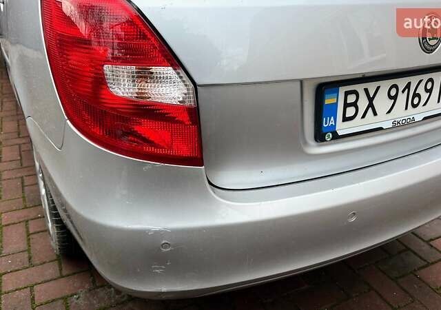 Серый Шкода Фабия, объемом двигателя 1.6 л и пробегом 213 тыс. км за 6700 $, фото 8 на Automoto.ua