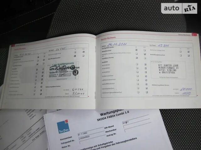 Серый Шкода Фабия, объемом двигателя 1.6 л и пробегом 180 тыс. км за 5700 $, фото 19 на Automoto.ua