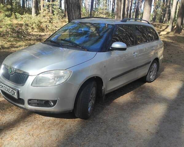 Серый Шкода Фабия, объемом двигателя 1.9 л и пробегом 304 тыс. км за 4600 $, фото 16 на Automoto.ua