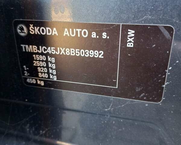 Сірий Шкода Фабія, об'ємом двигуна 1.39 л та пробігом 250 тис. км за 5300 $, фото 21 на Automoto.ua