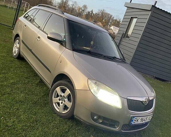 Серый Шкода Фабия, объемом двигателя 1.4 л и пробегом 310 тыс. км за 4200 $, фото 16 на Automoto.ua