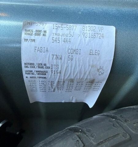 Серый Шкода Фабия, объемом двигателя 1.6 л и пробегом 162 тыс. км за 6599 $, фото 106 на Automoto.ua