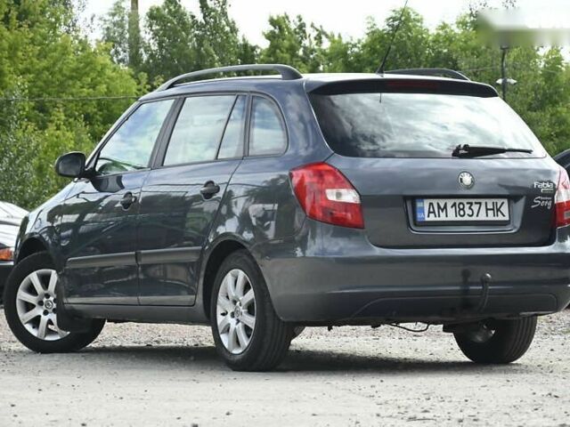 Серый Шкода Фабия, объемом двигателя 1.4 л и пробегом 242 тыс. км за 5350 $, фото 6 на Automoto.ua