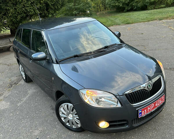 Шкода Фабия 2009 в Золотоноше на Automoto.ua Серый Шкода Фабия, объемом двигателя 1.39 л и пробегом 225 тыс. км за 6150 $, фото 10 на Automoto.ua